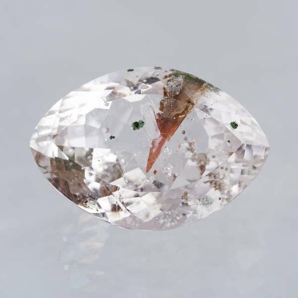 Bourgeon Quartz × Blue kyanite necklace /クォーツ、ブルーカイヤ