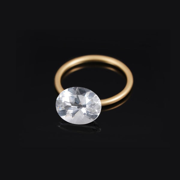 Jeremejevite × Phenakite ring 1.14 /ジェレメジェバイト 