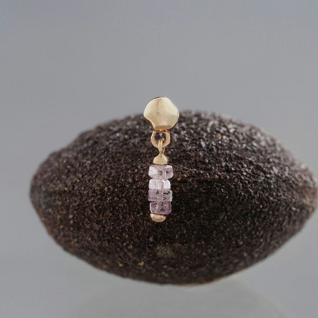 Pink diamond double bracelet /ピンクダイヤモンド | Hariqua