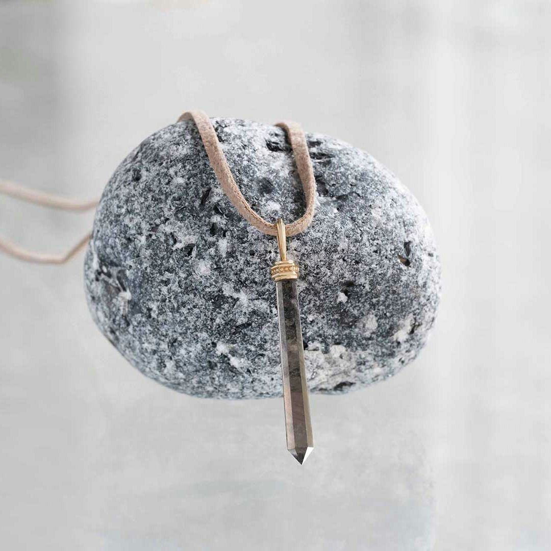 Obsidian × Palo Santo × Morion bracelet /神津島オブシディアン