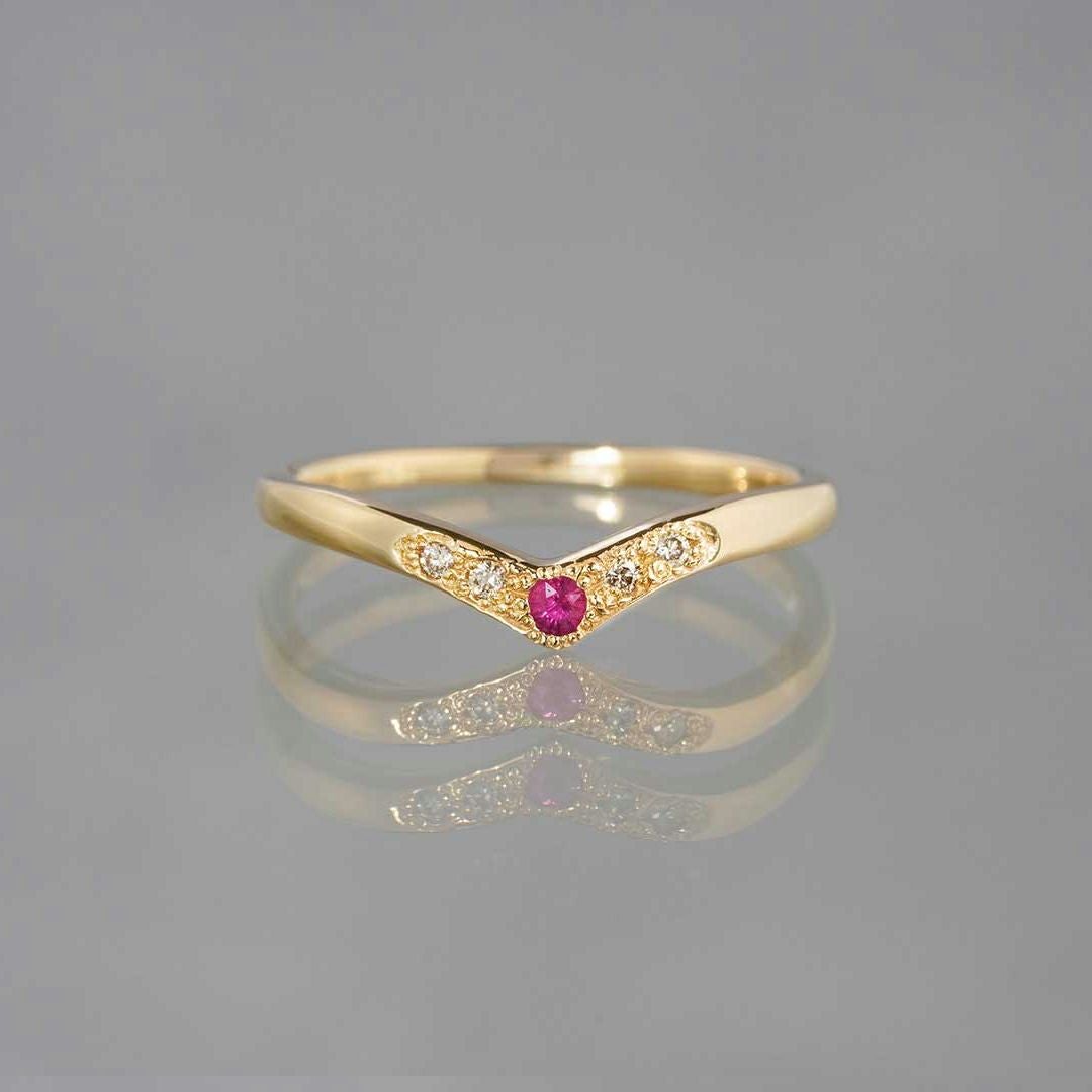 Golden pure heart charm | Hariqua-パワーストーンジュエリー-