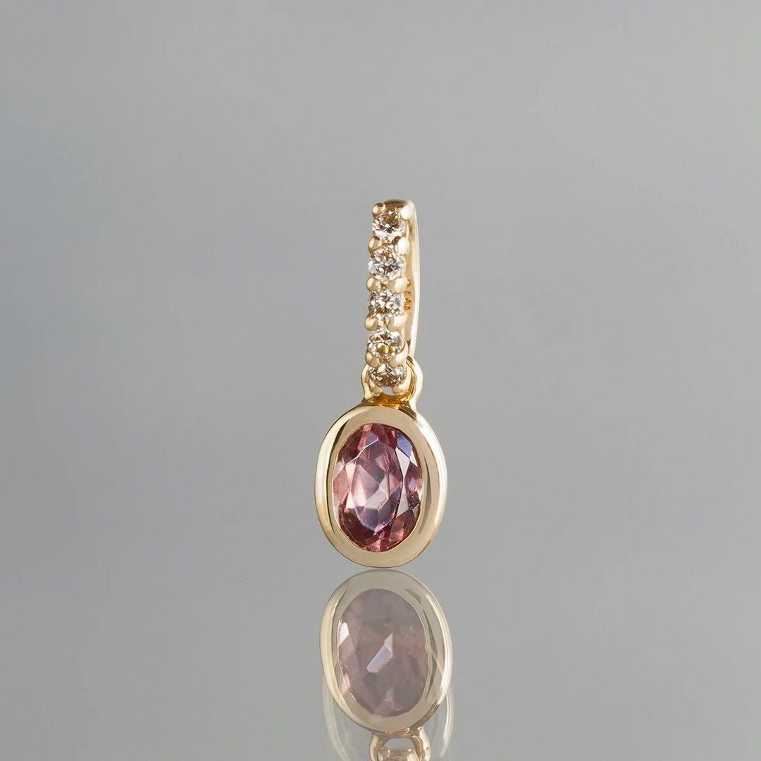 Pink zircon marquise bracelet /ピンクジルコン | Hariqua