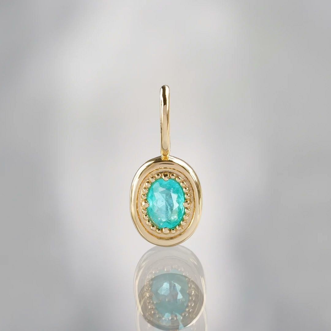 Paraiba tourmaline charm 0.12 /パライバトルマリン | Hariqua