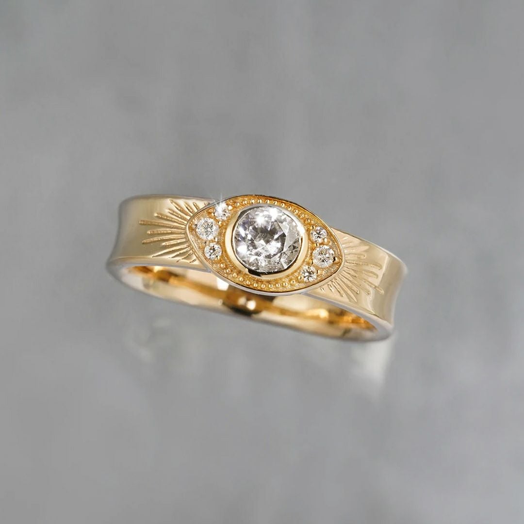 Russian Phenakite stream ring /ロシアンフェナカイト | Hariqua