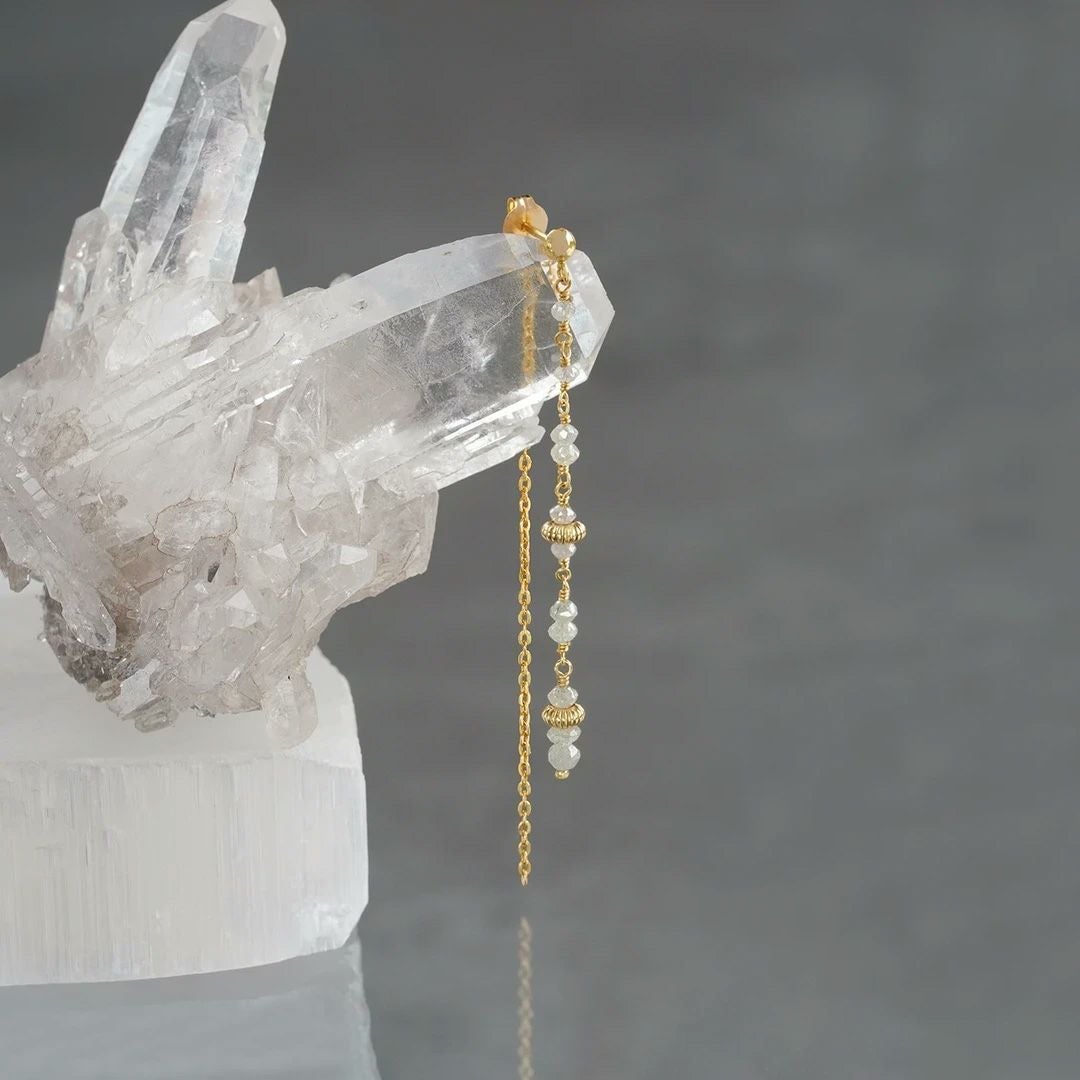 Kaya◆一点物✧パイライト×グレーイエローダイヤモンドピアス✧14kgf 000000027659-01.jpg?size=m&w=