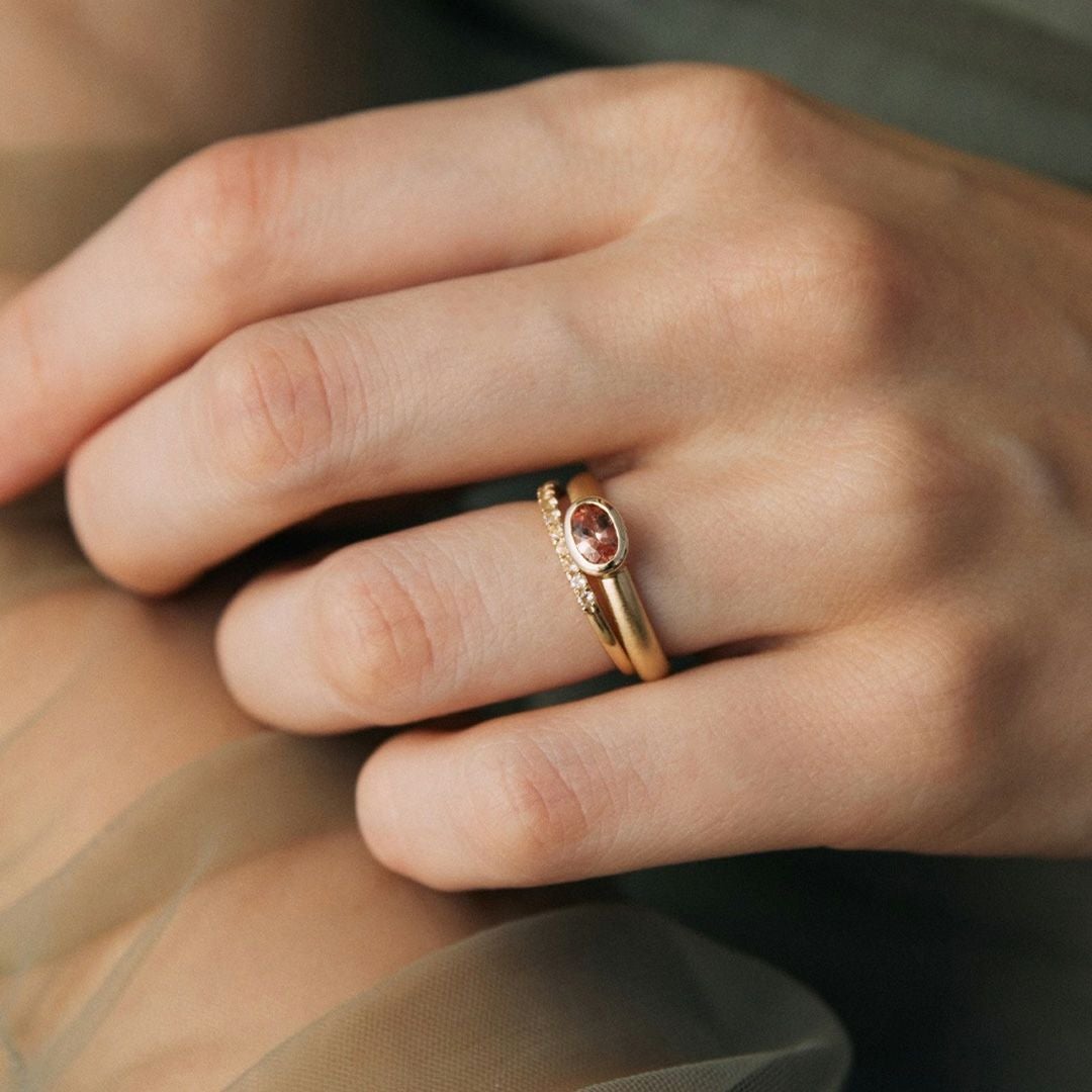 Ruby × Diamond ring 0.54 /ルビー | Hariqua-パワーストーンジュエリー-