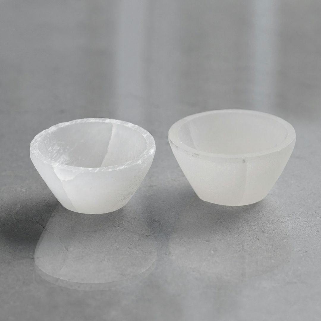 Selenite shallow bowl /セレナイト | Hariqua-パワーストーンジュエリー-