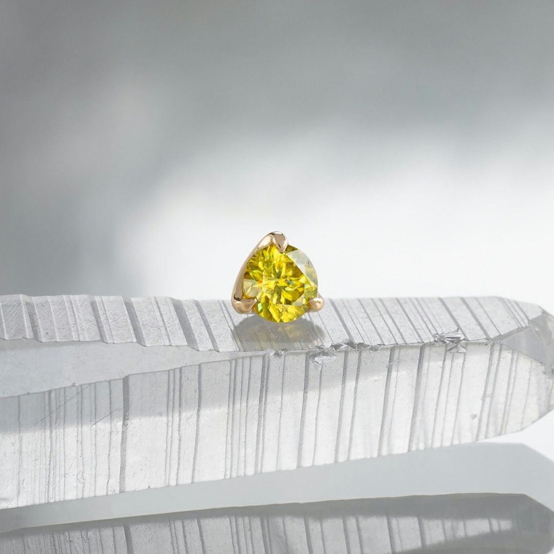 Sphene swing pinky ring /スフェーン | Hariqua-パワーストーン