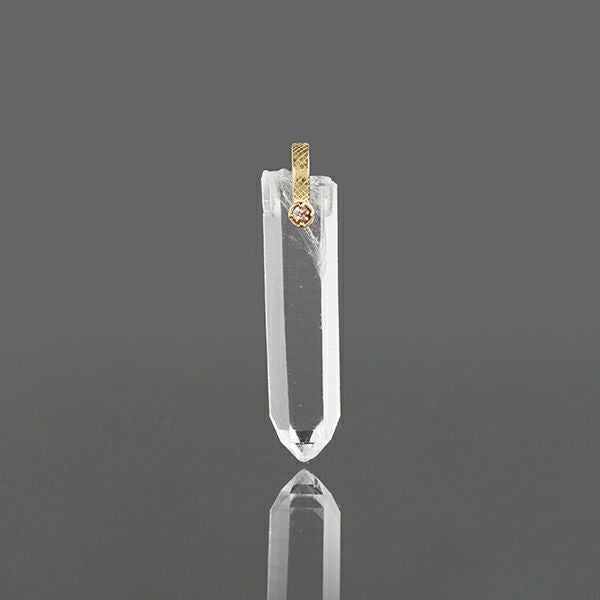 Lemurianseed quartz × Alexandrite pendulum charm 13.26 /レムリアン