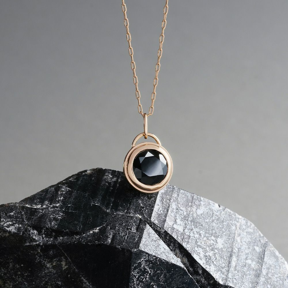 Morion trilliant necklace /モリオン | Hariqua-パワーストーン