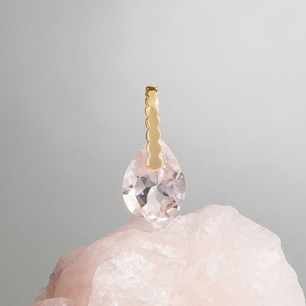 Morganite × Aquamarine bracelet /モルガナイト | Hariqua