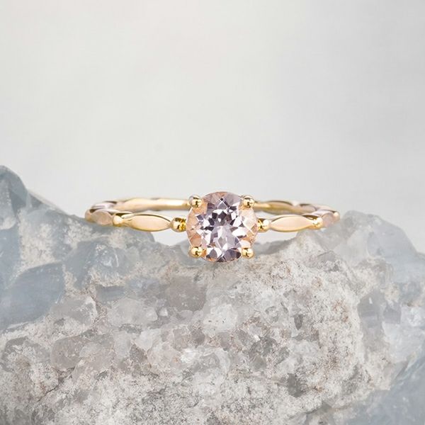 Morganite ripples charm /モルガナイト | Hariqua-パワーストーン