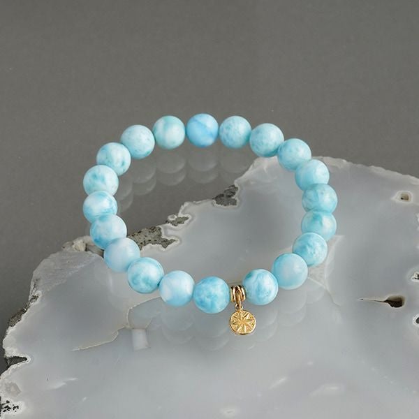 Larimar bracelet /ラリマー | Hariqua-パワーストーンジュエリー-
