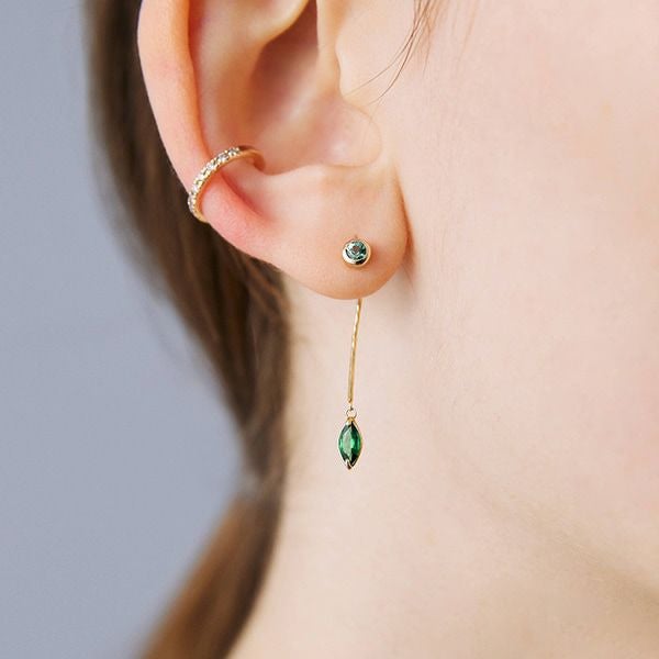 Gray diamond rough stone single pierce /グレーダイヤモンド