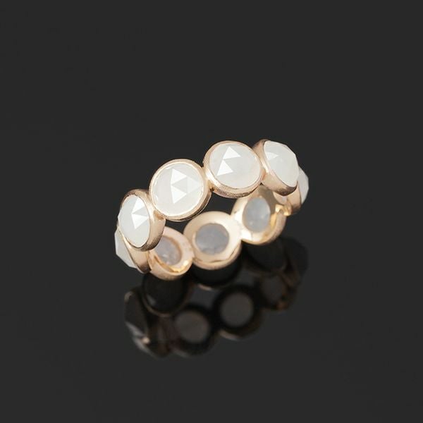 Ice white jade ring 8.71 /アイスホワイト翡翠（ジェイド） | Hariqua