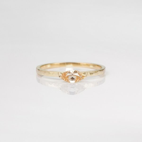 Imperial topaz marquise pinky ring /インペリアルトパーズ | Hariqua