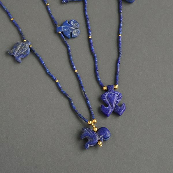 Lapis lazuli iconic necklace A～D /ラピスラズリ | Hariqua 