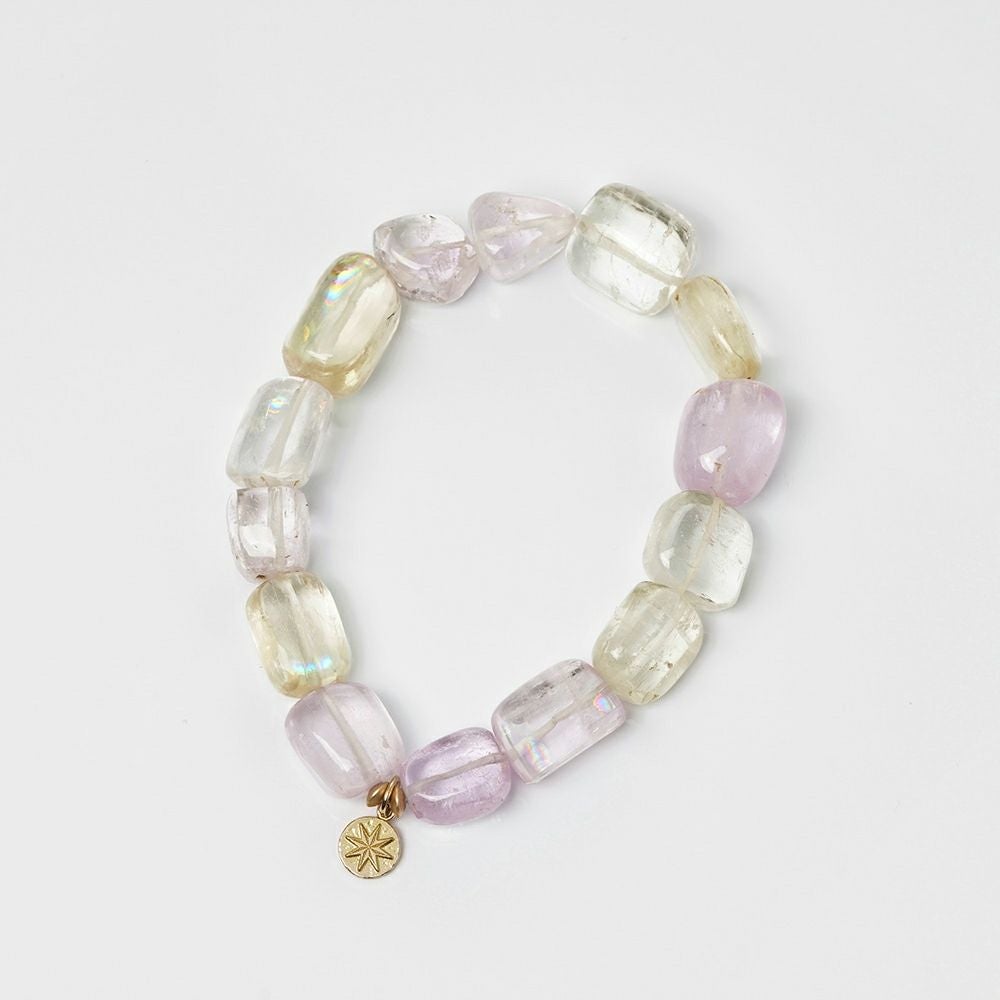 Kunzite × Triphane bracelet /クンツァイト、トリフェーン | Hariqua