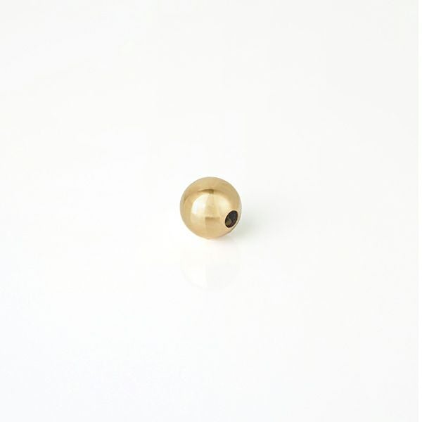 Small ball pierce catch K18 (片耳) | Hariqua-パワーストーンジュエリー-