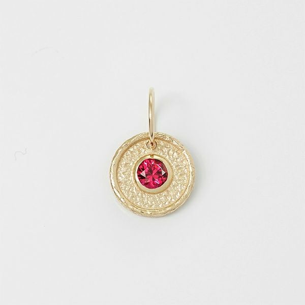 Pink spinel × Red spinel necklace 0.44 /ピンクスピネル、レッド