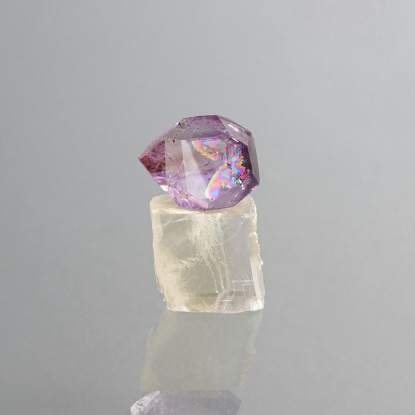 Iris Amethyst & Iris calcite 115g /アイリスアメシスト、イエロー