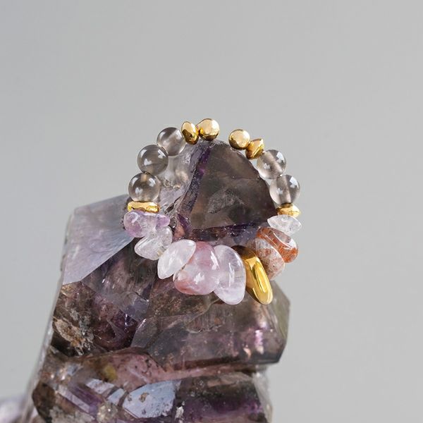 Super seven ear cuff ring /スーパーセブン | Hariqua-パワーストーン