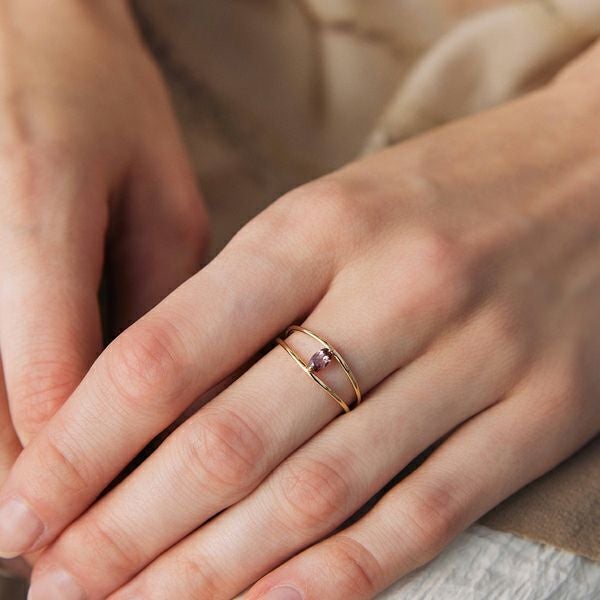 Citrine ring /シトリン[受注生産] | Hariqua-パワーストーンジュエリー-