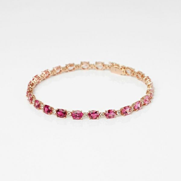 Multi tourmaline gram bracelet /マルチトルマリン | Hariqua