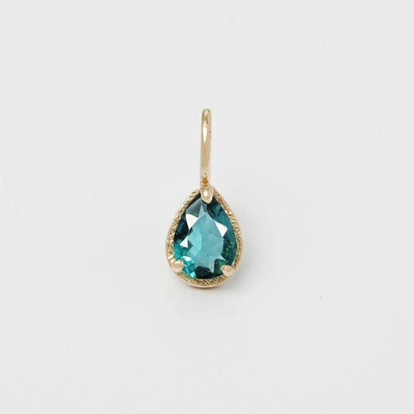 Blue green tourmaline charm 0.51 /ブルーグリーントルマリン