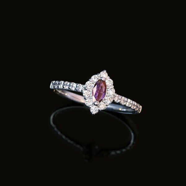 Alexandrite star pinky ring /アレキサンドライト | Hariqua