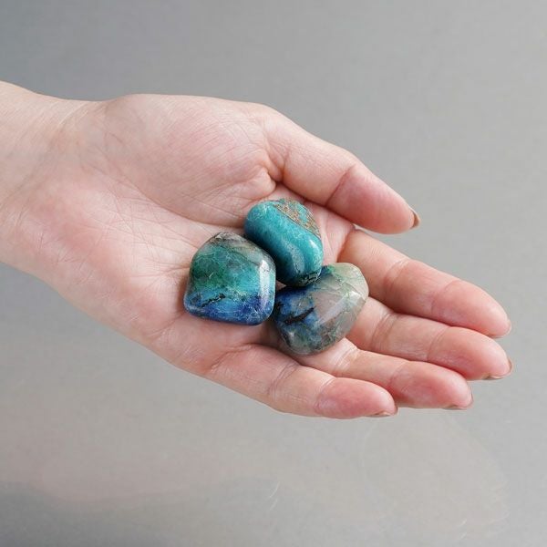 Shungite 3 tumbled stone /シュンガイト | Hariqua-パワーストーン