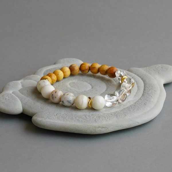 Purple jade × Blue sapphire bracelet /パープル翡翠、ブルー