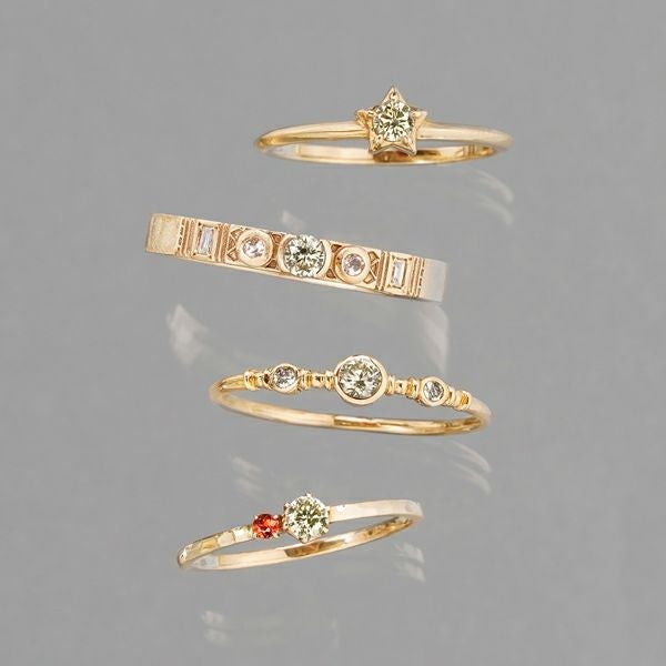 Argyle Champagne diamond 2.5mm - Design select ring /シャンパン Argyle Champagne diamond 2.5mm - Design select ring /シャンパン