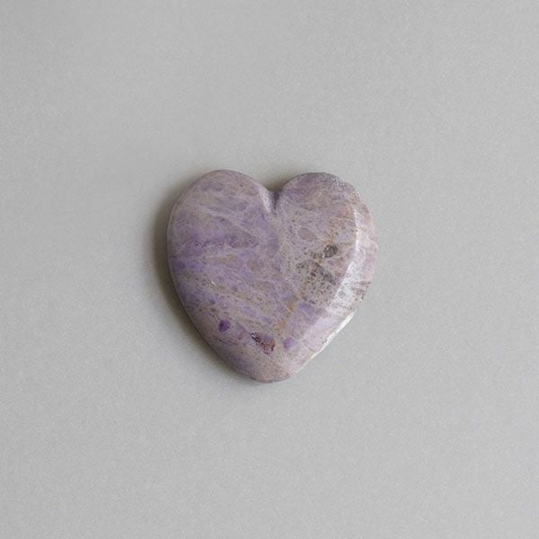 Purple jade heart 51.9g /パープル翡翠（ジェイド） | Hariqua