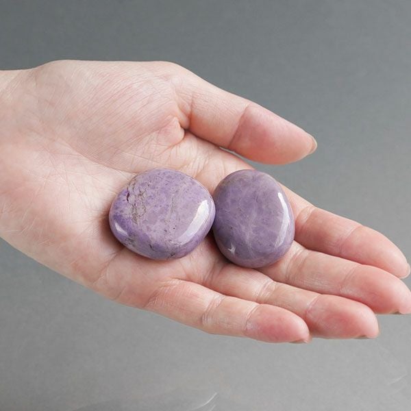 Purple jade heart 51.9g /パープル翡翠（ジェイド） | Hariqua