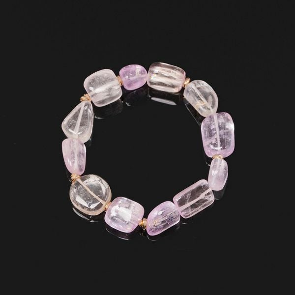 Kunzite one of a kind bracelet /クンツァイト | Hariqua