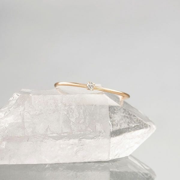 Russian Phenakite mill ring /ロシアンフェナカイト | Hariqua