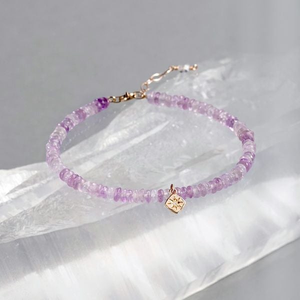 Tanzanite skinny bracelet /タンザナイト | Hariqua-パワーストーン