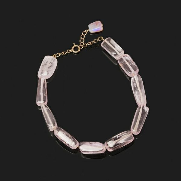 Kunzite one of a kind bracelet /クンツァイト | Hariqua