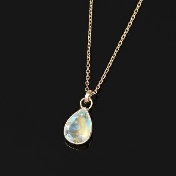 Rainbow moonstone necklace 0.85 /レインボームーンストーン