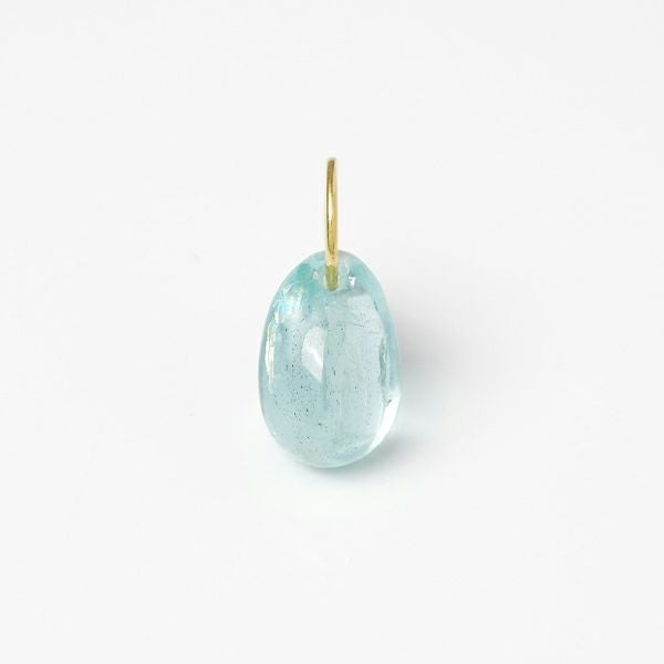 Iris aquamarine charm 4.75 /アイリスアクアマリン | Hariqua