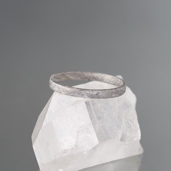 Muonionalusta meteorite ring / ムオニナルスタ隕石 | Hariqua