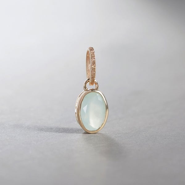 Blue opal charm 0.34 /ブルーオパール | Hariqua-パワーストーン