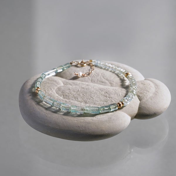 Emerald × Aquamarine bracelet /エメラルド、アクアマリン | Hariqua Emerald × Aquamarine bracelet /エメラルド、アクアマリン | Hariqua