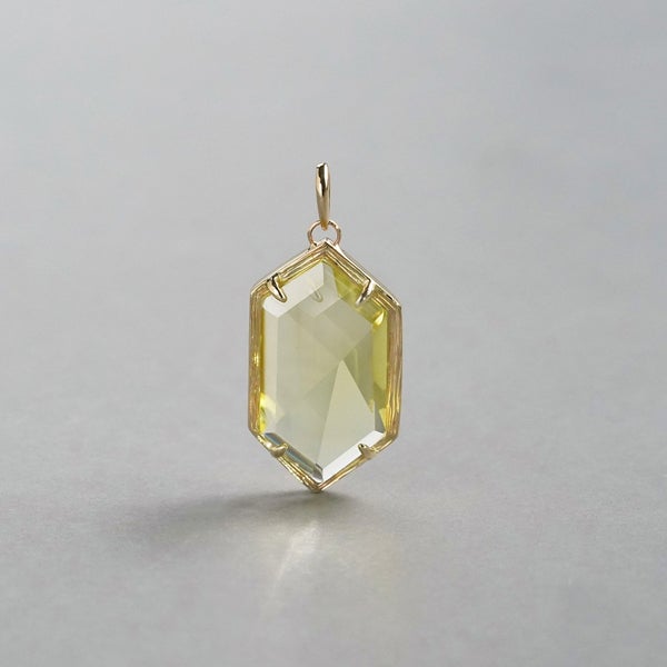 Lemon quartz charm 5.32 /レモンクォーツ | Hariqua-パワーストーン