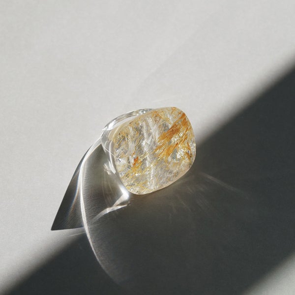 Rutile quartz one of a kind Ring C /ルチルクォーツ | Hariqua