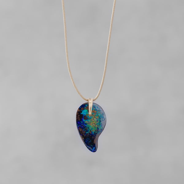 Boulder opal necklace 16.33 /ボルダーオパール | Hariqua