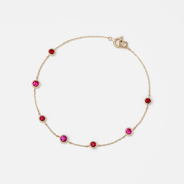 Ruby bracelet 0.80 /ルビー | Hariqua-パワーストーンジュエリー-