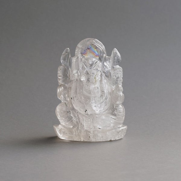天然石　パワーストーン　アイリスクォーツ Iris quartz Ganesha 212g /アイリスクォーツ | Hariqua