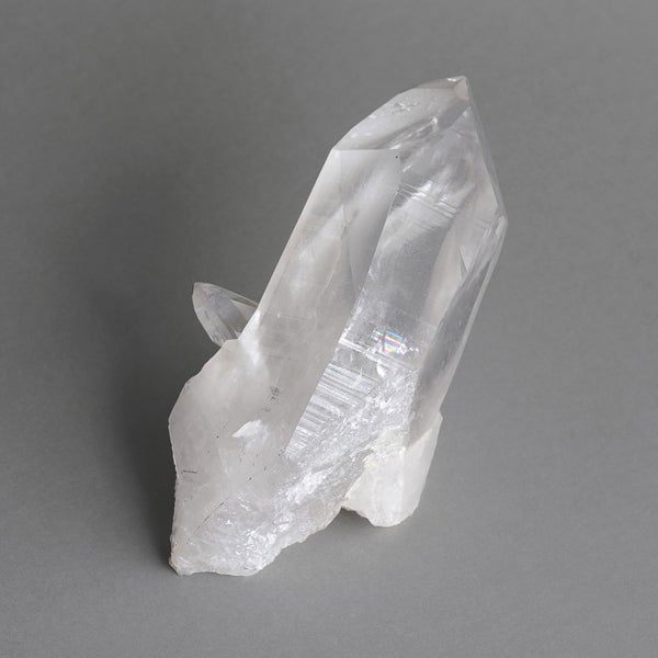 レア　AAAグレード　レムリアンシード　水晶　卵　egg スタンド付き　虹 Iris Lemurianseed quartz 590g /アイリスレムリアンシードクォーツ